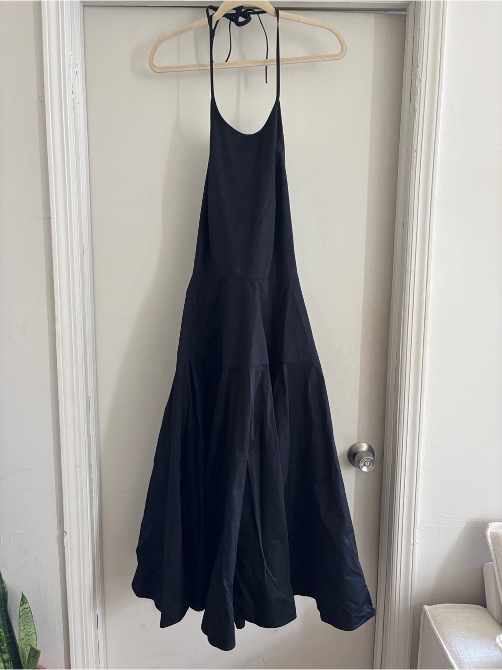 COS Pima cotton hakterneck dress - Picture 3 of 4